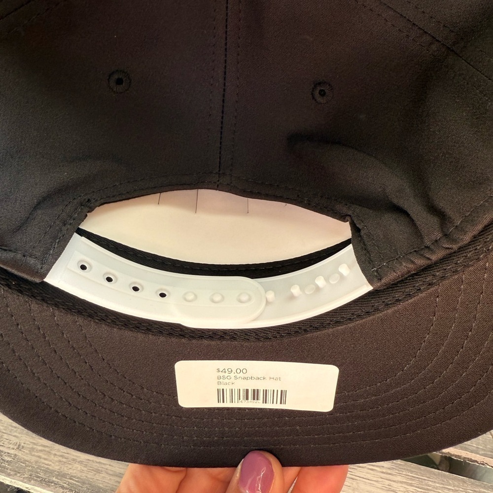 Boston Scott Golf SnapBack hat • NWT • OS - Picture 2 of 3